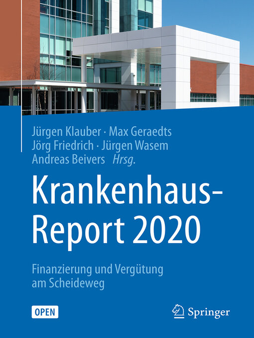 Title details for Krankenhaus-Report 2020 by Jürgen Klauber - Available
